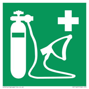 E028 safe condition oxygen resuscitator